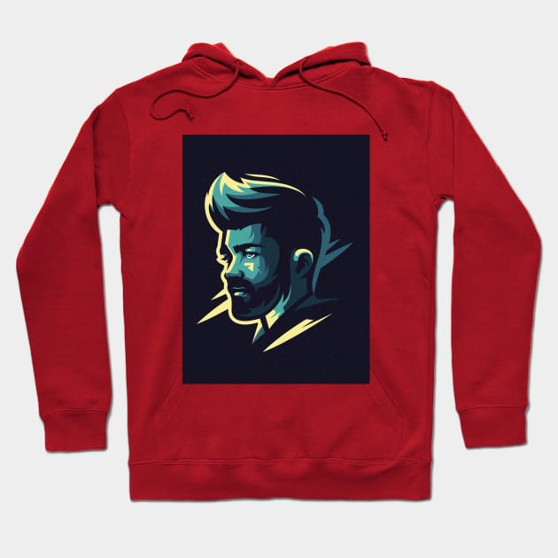 celebrity portraits Hoodie by NTR_STUDIO